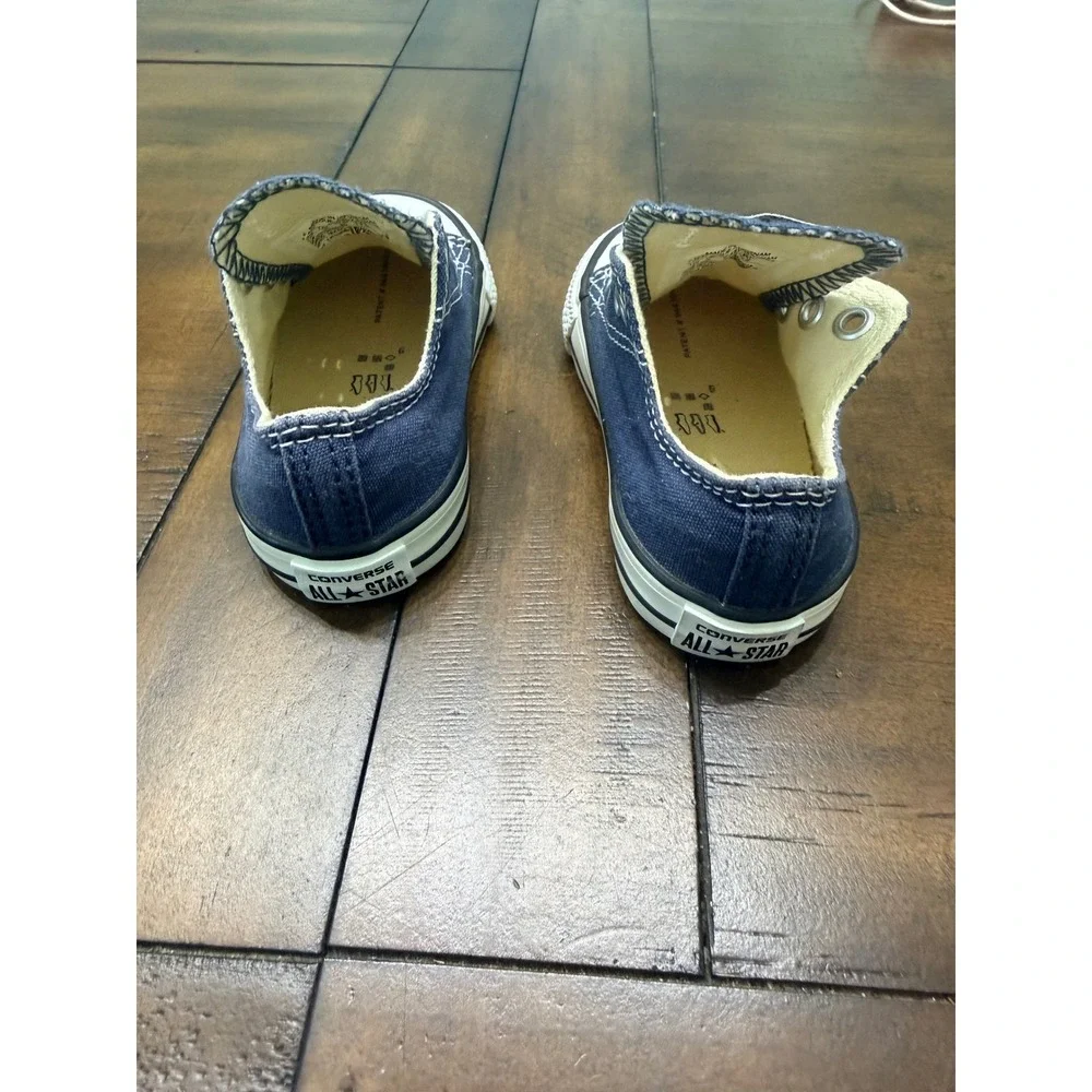 Converse Chuck Taylor All Star Navy Blue Slip On Infant Sneakers Size 4 7J237